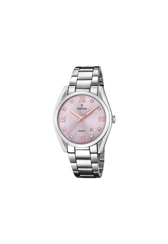 Reloj Para Mujer Festina Boyfriend F16790/D Plateado Festina