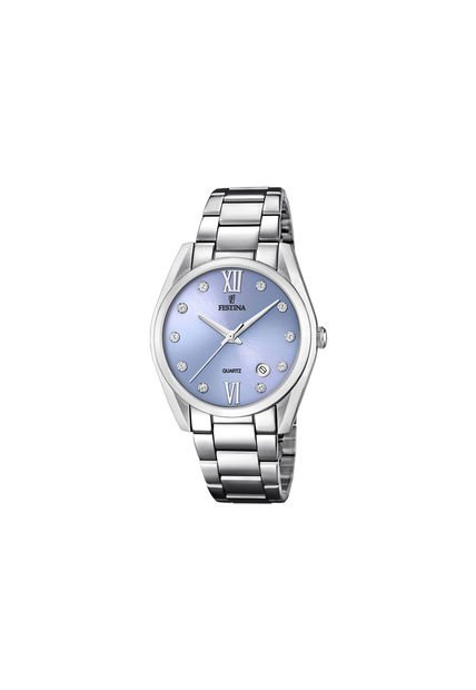 Reloj Para Mujer Festina Boyfriend F16790/B Plateado