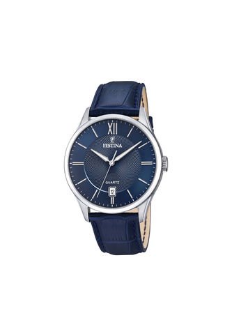 Reloj Para Hombre Festina Classic Metal F20426/2 Azul Festina