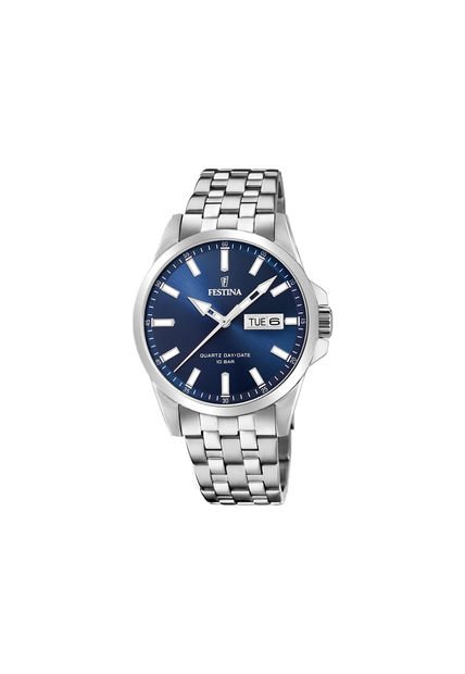 Reloj Para Hombre Festina Classic Metal F20357/3 Plateado