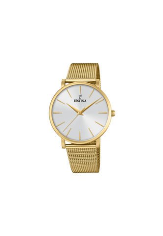 Reloj Para Mujer Festina Boyfriend F20476/1 Chapado Festina