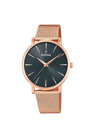 Reloj Para Mujer Festina Boyfriend F20477/2 Oro Rosa Festina