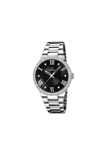 Reloj Para Mujer Festina Boyfriend F16719/2 Plateado