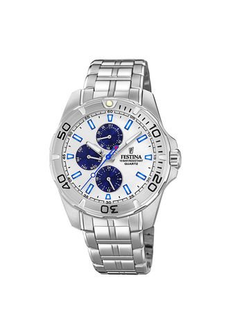 Reloj Para Hombre Festina Multifunction F20445/1 Plateado Festina