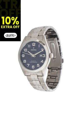 Reloj Para Hombre Festina Classic Metal F20437/3 Plateado Festina