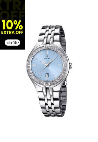 Reloj Festina Modelo F16867/4 Plateado Mujer Festina
