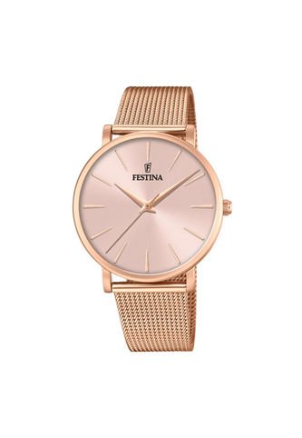 Reloj Para Mujer Festina Boyfriend F20477/1 Oro Rosa Festina