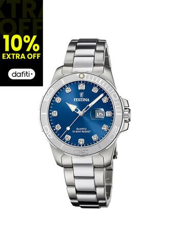 Reloj Festina Modelo F20503/6 Plateado Mujer Festina