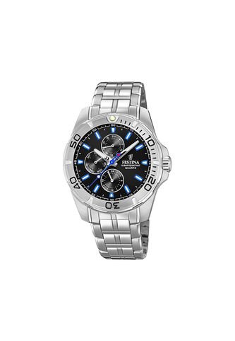Reloj Para Hombre Festina Multifunction F20445/6 Plateado Festina