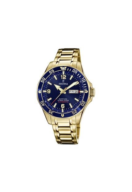 Reloj Para Hombre Festina Automatic F20479/2 Dorado