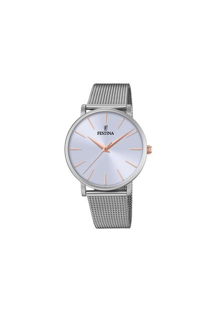 Reloj Para Mujer Festina Boyfriend F20475/3 Plateado