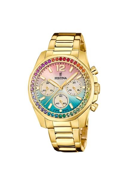 Reloj Festina Modelo F20609/5 Dorado Mujer