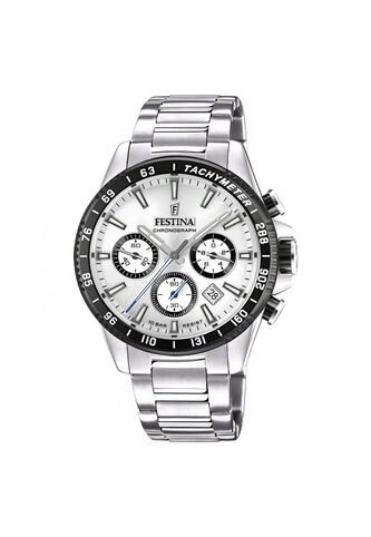 Reloj Para Hombre Festina Timeless Chrono F20560/1 Plateado Festina