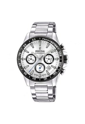 Reloj Para Hombre Festina Timeless Chrono F20560/1 Plateado