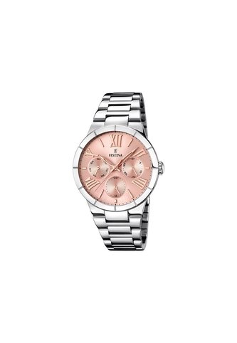 Reloj Para Mujer Festina Boyfriend F16716/3 Plateado Festina