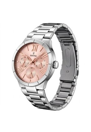 Reloj Para Mujer Festina Boyfriend F16716/3 Plateado