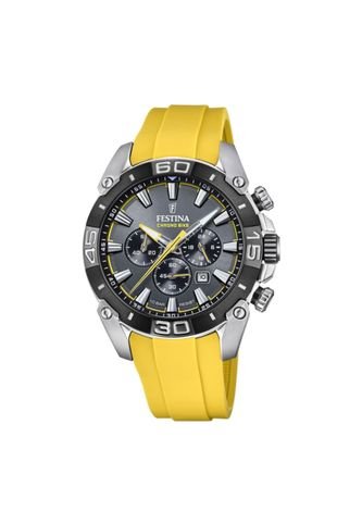 Reloj Para Hombre Festina Chrono Bike 21 F20544/7 Amarillo Festina