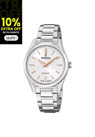 Reloj Para Mujer Festina Señorita F20583/1 Plateado Festina