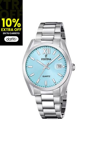 Reloj Festina Modelo F20707/2 Plateado Mujer Festina