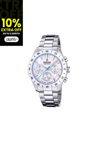 Reloj Festina Modelo F20693/1 Plateado Mujer Festina