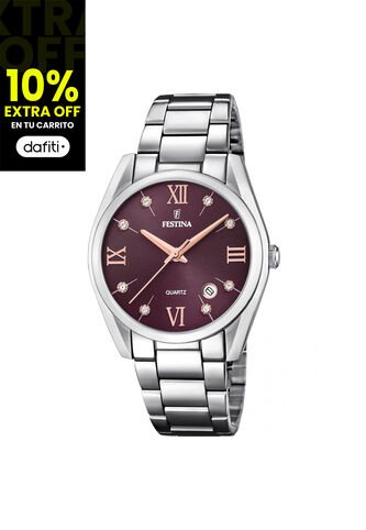 Reloj Festina Modelo F16790/E Plateado Mujer Festina