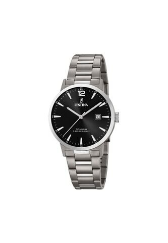 Reloj Para Hombre Festina Titanium F20435/3 Gris Festina