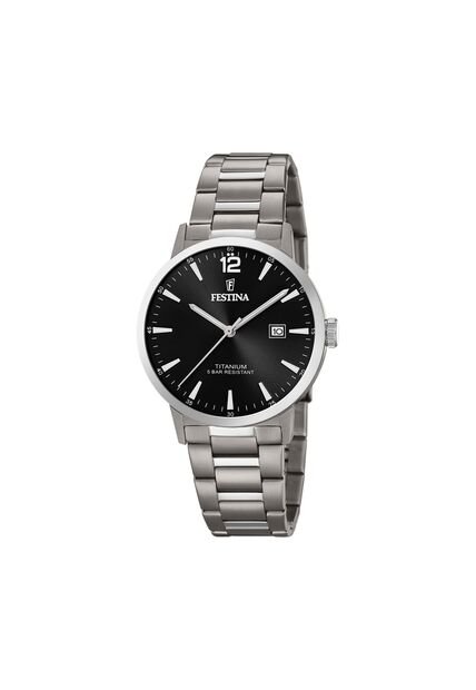 Reloj Para Hombre Festina Titanium F20435/3 Gris