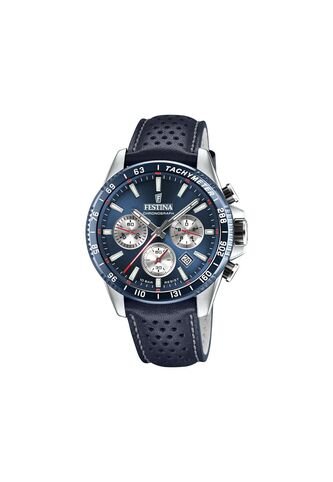 Reloj Para Hombre Festina Timeless Chrono F20561/2 Azul Festina