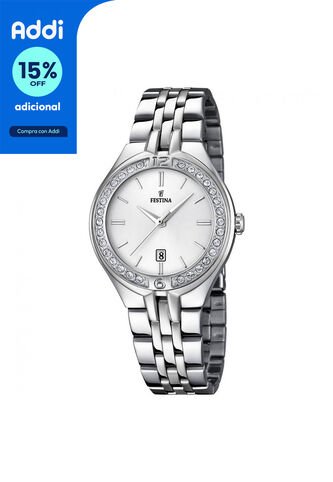 Reloj Para Mujer Festina Mademoiselle F16867/1 Plateado Festina