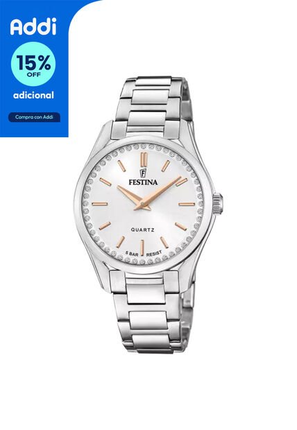 Reloj Para Mujer Festina Señorita F20583/1 Plateado