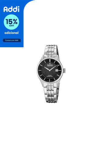 Reloj Para Mujer Festina Swiss Made F20006/4 Plateado Festina
