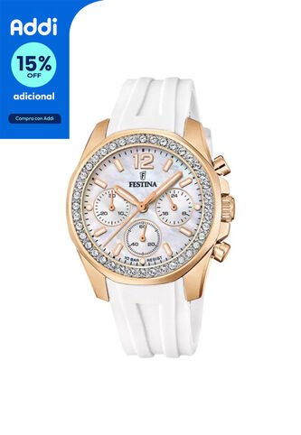 Reloj Festina Modelo F20611/1 Blanco Mujer Festina