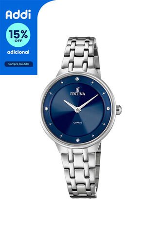 Reloj Festina Modelo F20600/C Plateado Mujer Festina