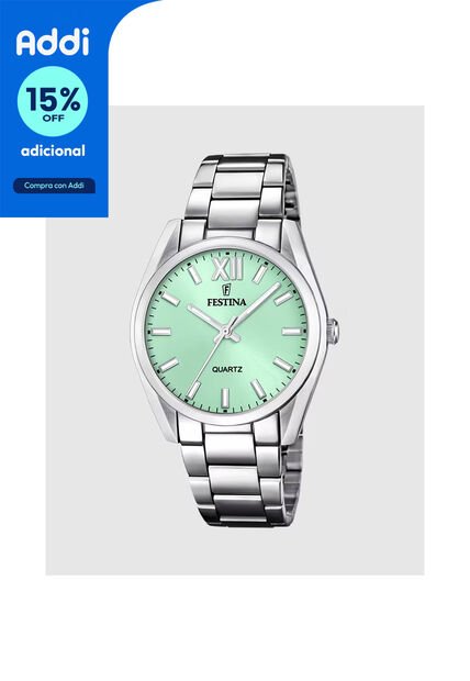 Reloj Festina Modelo F20622/7 Plateado Mujer