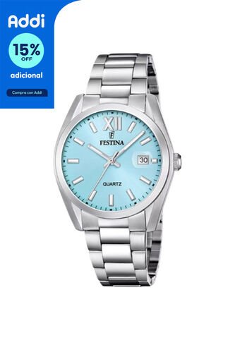 Reloj Festina Modelo F20707/2 Plateado Mujer Festina
