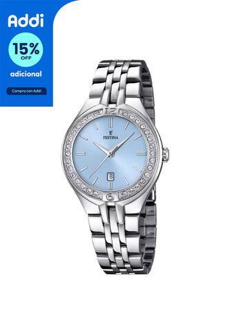 Reloj Festina Modelo F16867/4 Plateado Mujer Festina