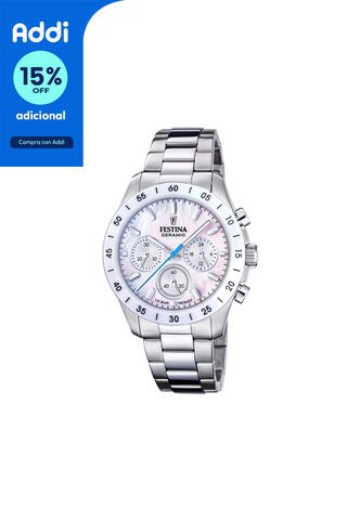 Reloj Festina Modelo F20693/1 Plateado Mujer Festina
