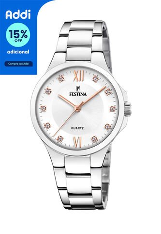 Reloj Festina Modelo F20582/1 Plateado Mujer Festina