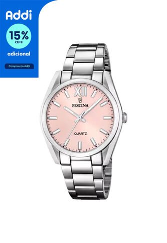 Reloj Festina Modelo F20622/2 Plateado Mujer Festina