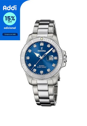Reloj Festina Modelo F20503/6 Plateado Mujer Festina