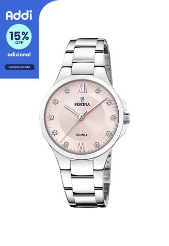 Reloj Festina Modelo F20582/2 Plateado Mujer Festina