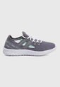 Tenis Lifestyle Gris-Blanco-Verde Fila Aysel de Fila