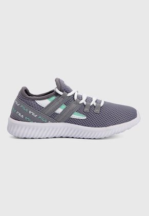 Tenis Lifestyle Gris-Blanco-Verde Fila Aysel