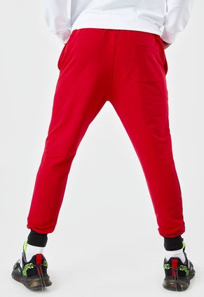 Pantalón Sudadera Rojo-Blanco-Negro Fila