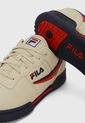 Tenis Lifestyle Beige-Azul-Rojo Fila Classic de Fila
