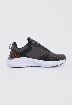 Tenis Lifestyle Gris-Blanco-Naranja Fila Alevar