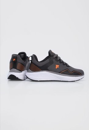 Tenis Lifestyle Gris-Blanco-Naranja Fila Alevar