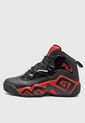 Tenis Basketball Negro-Rojo FILA MB Night Walk de Fila