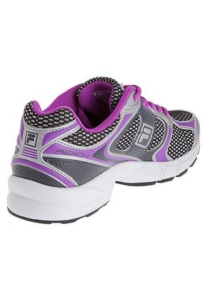 Tennis Morado-Negro-Gris Fila Reach