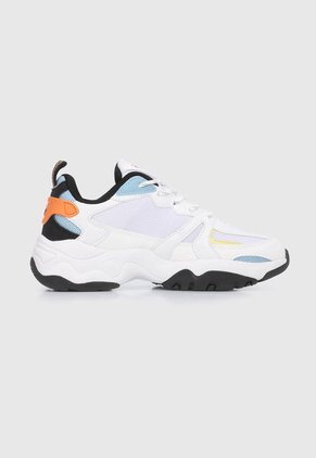 Tenis Lifestyle Blanco-Celeste-Naranaja Fila Camper